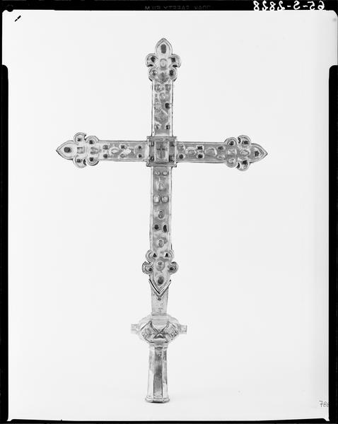 Croix de procession, face