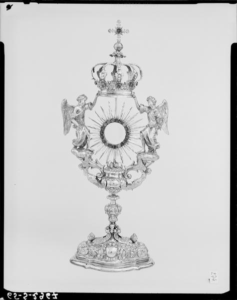 Reliquaire-monstrance, face