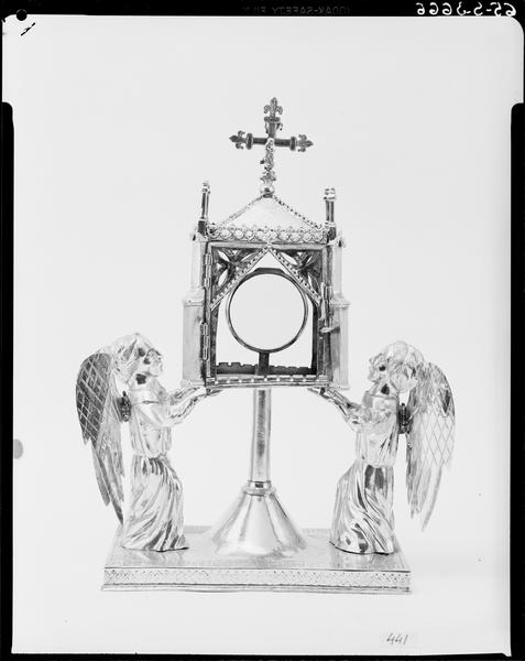 Reliquaire, ostensoir (monstrance), de face - © Ministère de la Culture (France), Médiathèque du patrimoine et de la photographie, diffusion RMN-GP