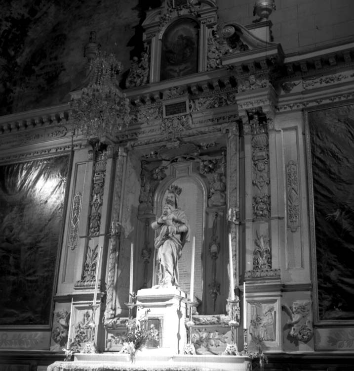 Retable de saint Pierre, deuxième chapelle sud