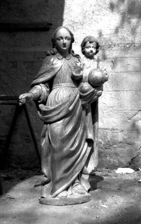 Statue : Vierge à l’Enfant