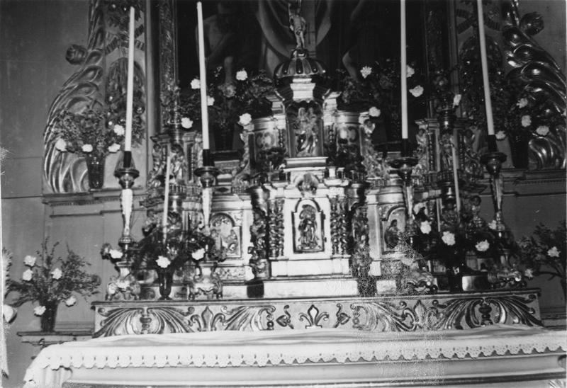 Autel, retable, tabernacle (maître-autel)