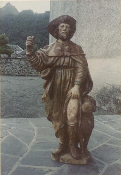 statue : saint Roch - © Ministère de la Culture (France), Médiathèque du patrimoine et de la photographie (objets mobiliers), tous droits réservés