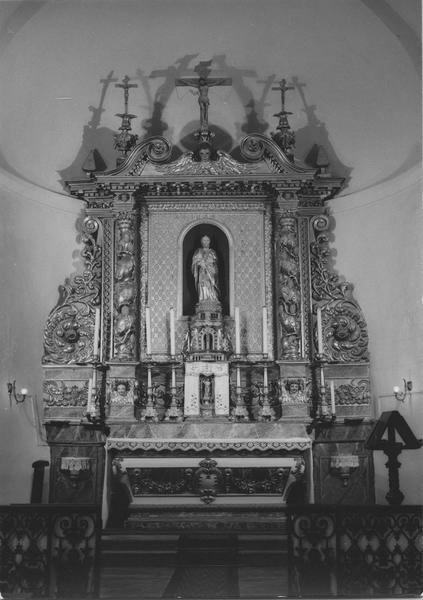 Autel, retable, tabernacle (maître-autel)