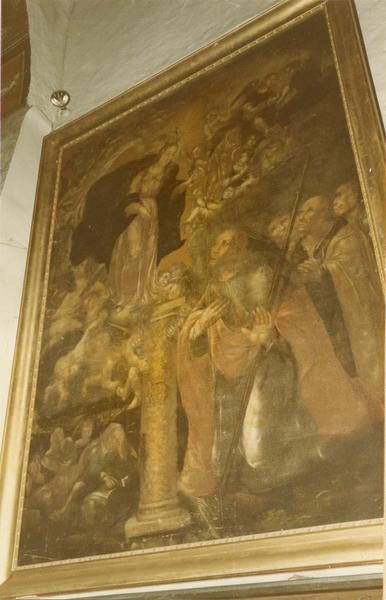 tableau : l'Apparition de Notre-Dame du Pilar à un pélerin - © Ministère de la Culture (France), Médiathèque du patrimoine et de la photographie (objets mobiliers), tous droits réservés