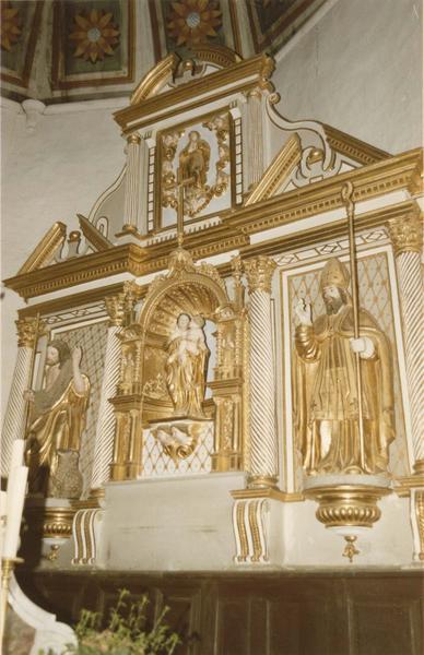 retable, statues du maître-autel - © Ministère de la Culture (France), Médiathèque du patrimoine et de la photographie (objets mobiliers), tous droits réservés