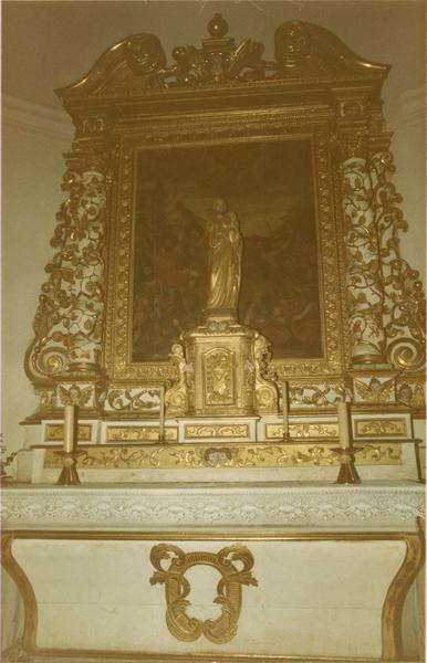 autel, retable, tabernacle, tableau : scène de martyre - © Ministère de la Culture (France), Médiathèque du patrimoine et de la photographie (objets mobiliers), tous droits réservés