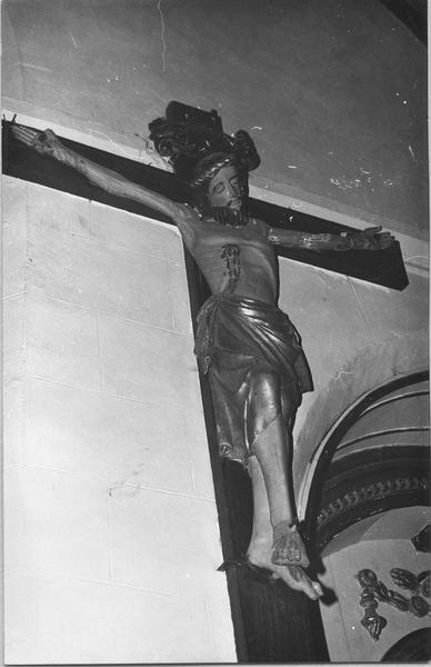 statue : Christ en croix - © Ministère de la Culture (France), Médiathèque du patrimoine et de la photographie (objets mobiliers), tous droits réservés