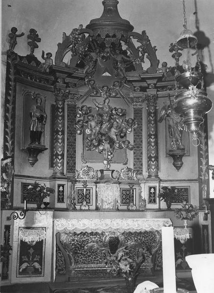 Autel, retable, tabernacle (maître-autel)