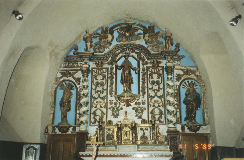 retable, tabernacle du maître-autel