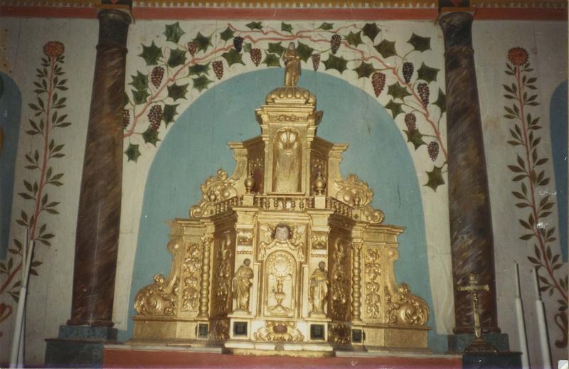 Retable, tabernacle du maître-autel