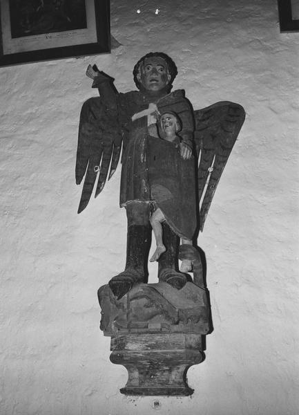 Statue style populaire : saint Michel