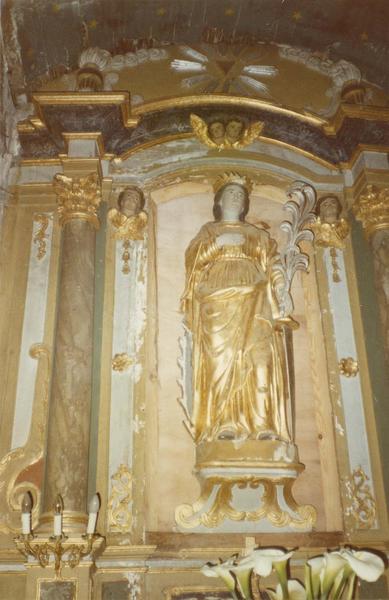 retable de sainte Catherine - © Ministère de la Culture (France), Médiathèque du patrimoine et de la photographie (objets mobiliers), tous droits réservés