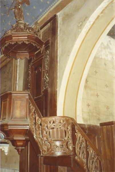 chaire à prêcher - © Ministère de la Culture (France), Médiathèque du patrimoine et de la photographie (objets mobiliers), tous droits réservés