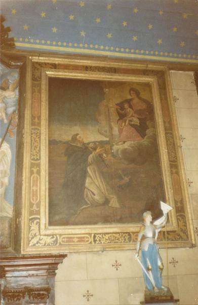tableau avec cadre : la Vierge du rosaire - © Ministère de la Culture (France), Médiathèque du patrimoine et de la photographie (objets mobiliers), tous droits réservés