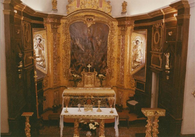 autel, lambris de revêtement (maître-autel), vue d'ensemble - © Ministère de la Culture (France), Médiathèque du patrimoine et de la photographie (objets mobiliers), tous droits réservés