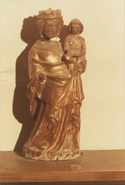 statue (statuette) : Vierge à l'Enfant debout - © Ministère de la Culture (France), Médiathèque du patrimoine et de la photographie (objets mobiliers), tous droits réservés