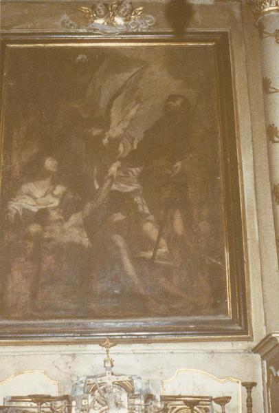 tableau : saint Roch secourant un pestiféré - © Ministère de la Culture (France), Médiathèque du patrimoine et de la photographie (objets mobiliers), tous droits réservés