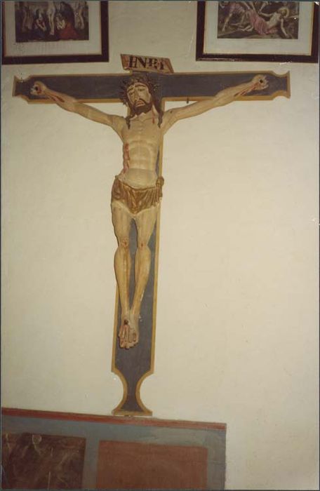 statue : Christ en croix - © Ministère de la Culture (France), Médiathèque du patrimoine et de la photographie, diffusion GrandPalaisRmn Photo