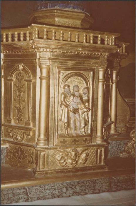 retable de la chapelle de la Vierge, tabernacle et tableau : Assomption