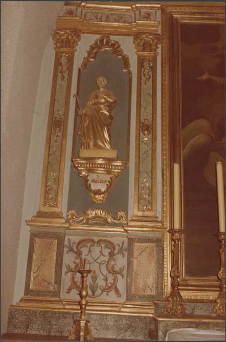 retable de la chapelle de la Vierge, tabernacle et tableau : Assomption