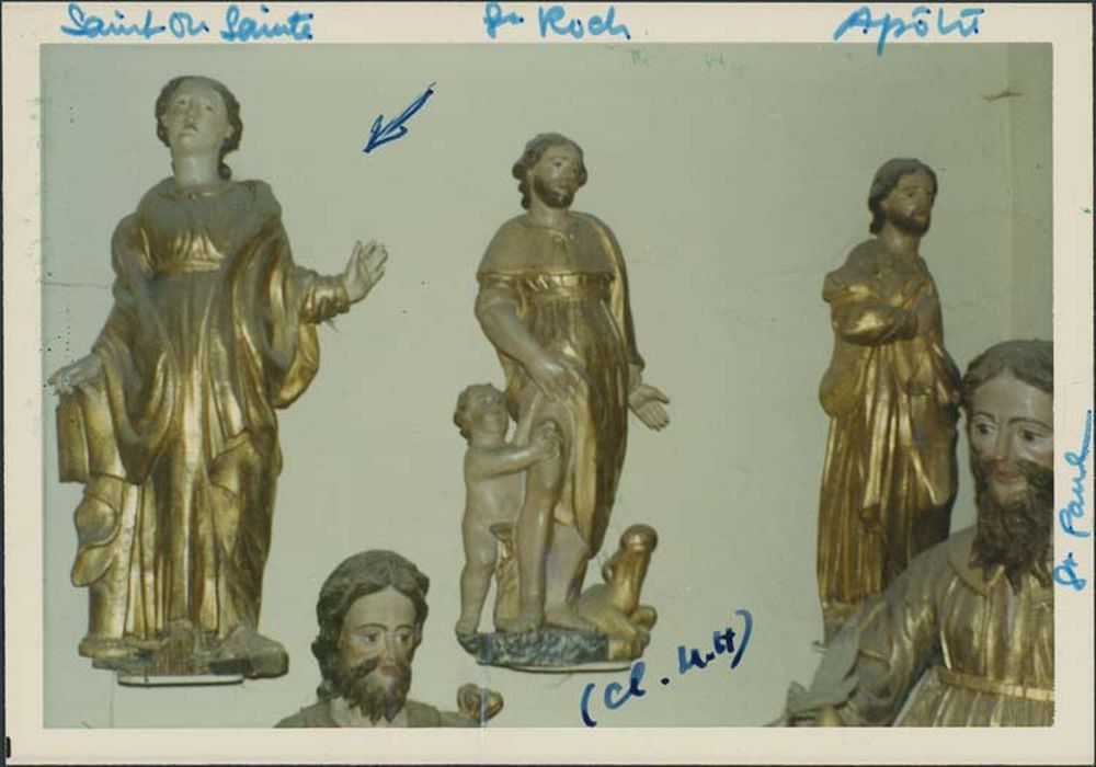 statue : Saint ou Sainte au livre - © Ministère de la Culture (France), Médiathèque du patrimoine et de la photographie, diffusion GrandPalaisRmn Photo