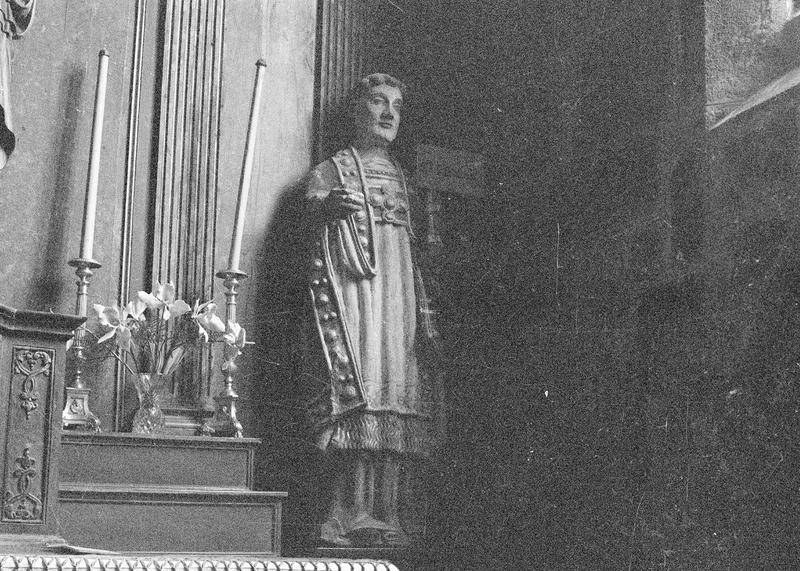 Statue (d'applique, petite nature) : saint Maudé - © Ministère de la Culture (France), Médiathèque du patrimoine et de la photographie, diffusion GrandPalaisRmn Photo