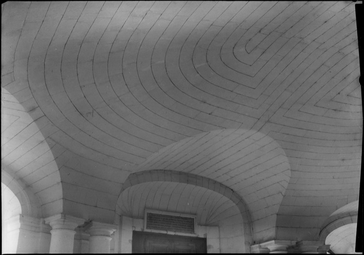 Salle des pas perdus : plafond