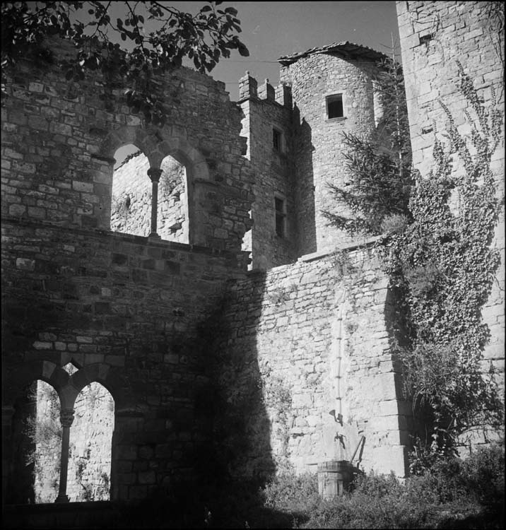 Angle de la salle des chevaliers et du château