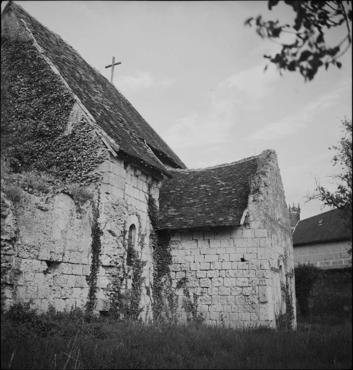 Chapelle, extérieurs : façade sud