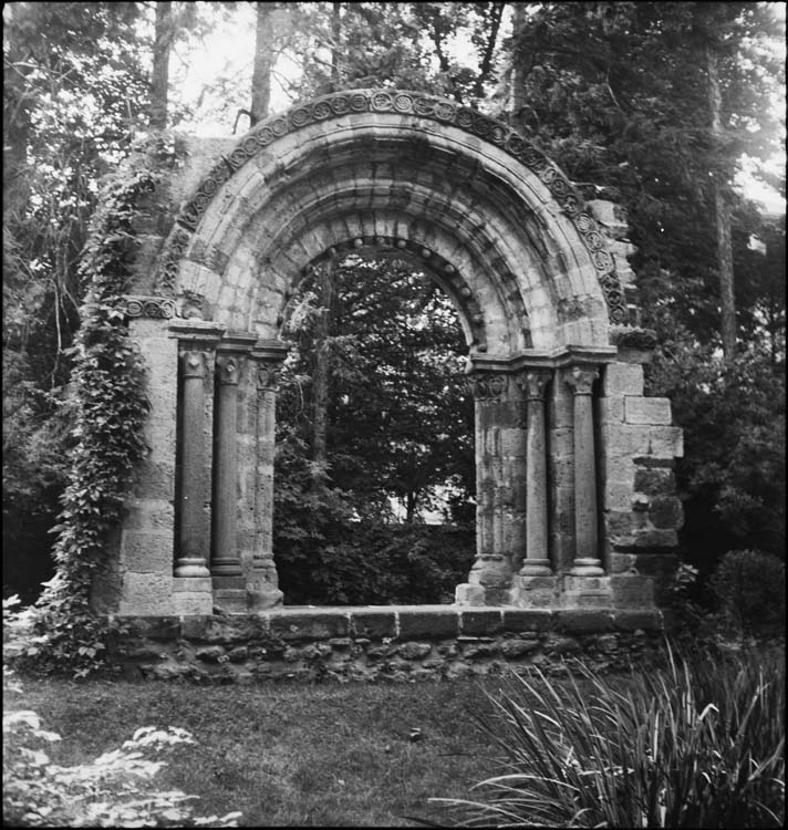 Vue d’ensemble dans le jardin du Fer à Cheval