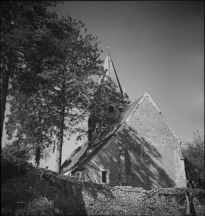 Église et mur