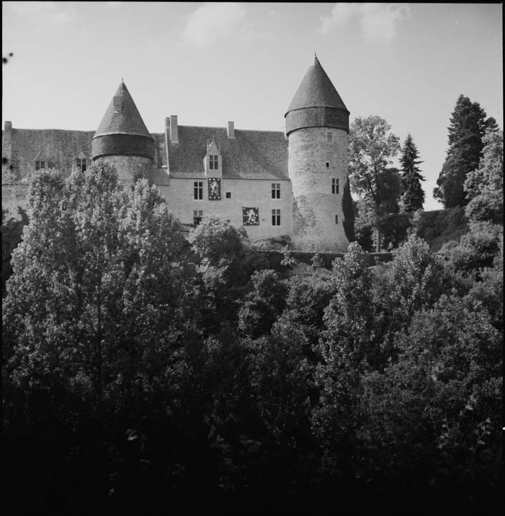 Façade sud, vue partielle