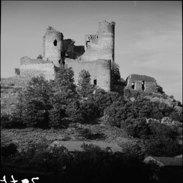 Vue d’ensemble des ruines