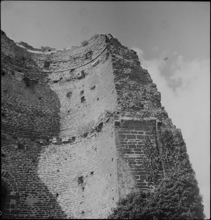 Restes du donjon, vue intérieure