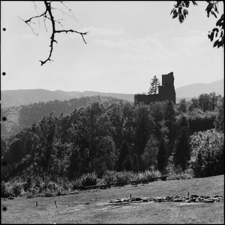 Vue d’ensemble des ruines