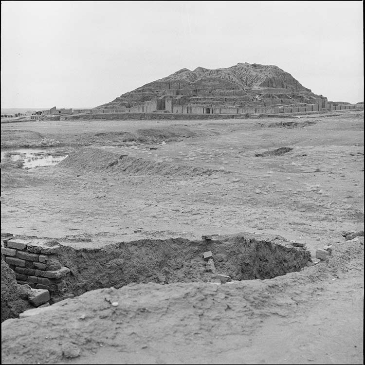 Ziggurat ou Chogha Zanbil : vue d’ensemble des ruines