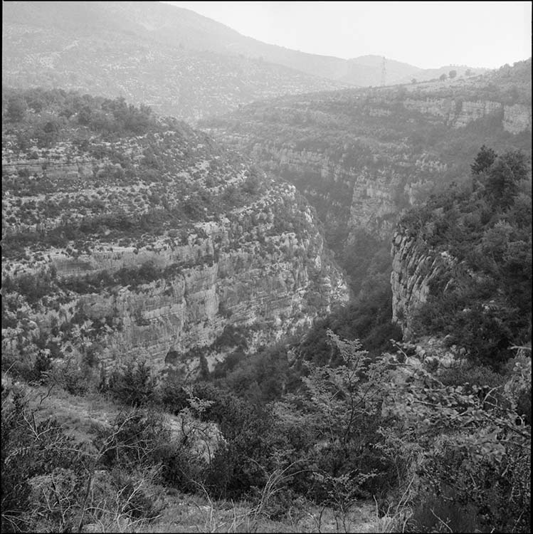 Gorges du Verdon vues du Pont de l’Artuby