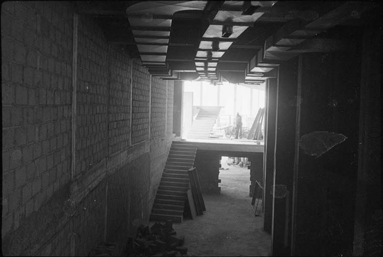 Tour centrale : escalier intérieur