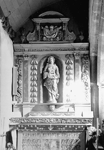 Retable de la chapelle nord du choeur