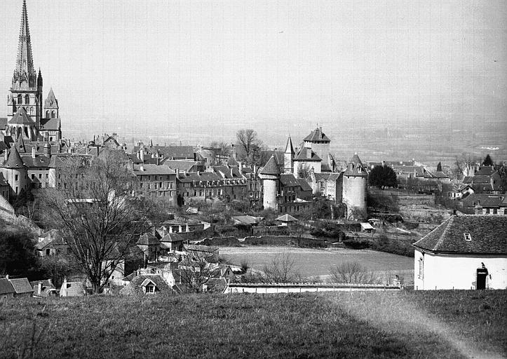 Vue généralede la ville vers l'ouest