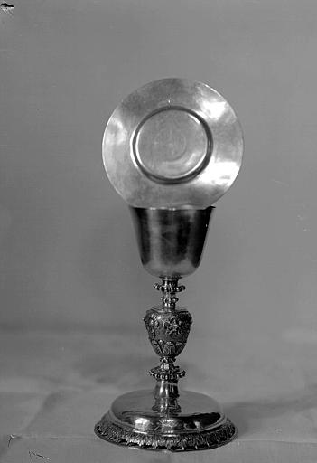 Calice et patène en argent