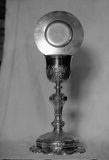 Calice n° 2 et patène en argent