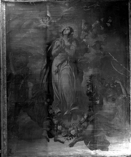 Assomption, peinture sur toile