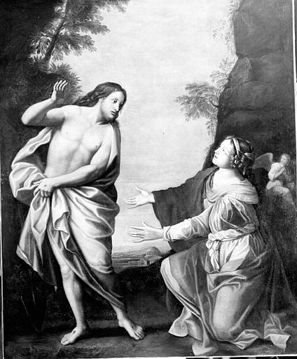 Le Christ et sainte Madeleine, peinture sur toile