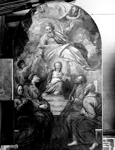 La Sainte Trinité, peinture sur toile