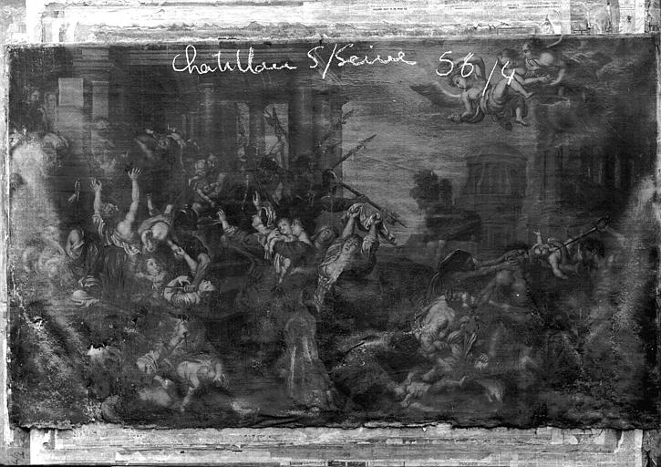 Massacre des Innocents, peinture sur toile