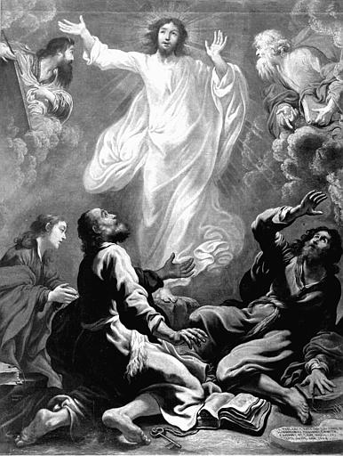 La Transfiguration, peinture sur toile