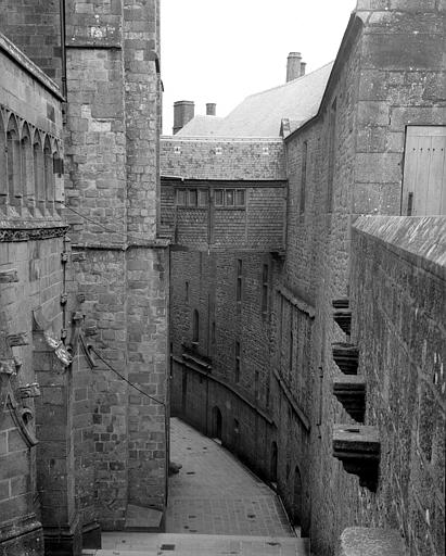 Passage allant de l'abbaye à la salle des Chevaliers