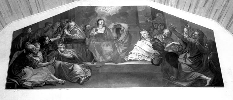 La Pentecôte, peinture sur toile - © Ministère de la Culture (France), Médiathèque du patrimoine et de la photographie, diffusion RMN-GP